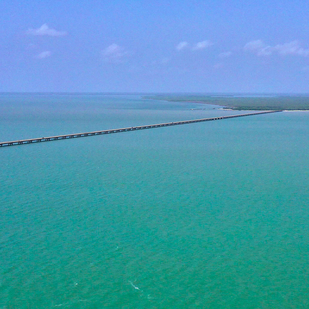 Puente el Zacatal Isla del Carmen